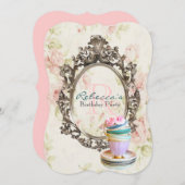 elegante engelse griekse  verjaardag kaart (Voorkant / Achterkant)