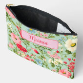 Elegante Engelse landelijke wilde bloem grote gepe Etui (Open)