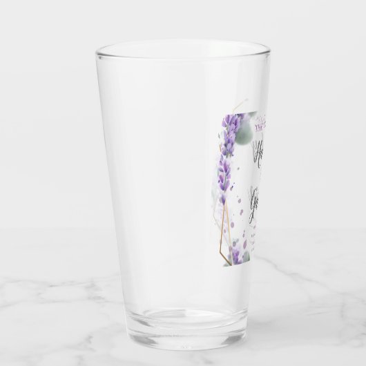  Elegante Engelse Waterverf Floral Glas (Rechts)