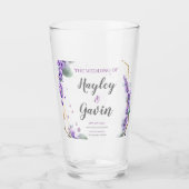  Elegante Engelse Waterverf Floral Glas (Voorkant)