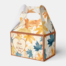 Elegante esdoorn laat dankbaar Thanksgiving hart
