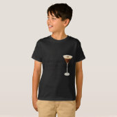 Elegante Espresso Martini Grappig Quote T-shirt (Voorkant volledig)