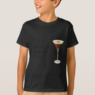 Elegante Espresso Martini Grappig Quote T-shirt