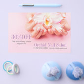 Elegante Esthetician SPA Nagelsalon Prijslijsten Flyer (Enkel)