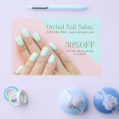 Elegante Esthetician SPA Nagelsalon Prijstafels Flyer (Enkel)