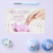 Elegante Esthetician SPA Nagelsalon Prijstafels Flyer (Enkel)