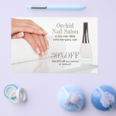 Elegante Esthetician SPA Nagelsalon Prijzenlijsten Flyer (Enkel)