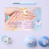 Elegante Esthetician SPA Nagelsalon Prijzenlijsten Flyer (Enkel)