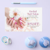 Elegante Esthetician SPA Nagelstudio Prijzenlijste Flyer (Enkel)