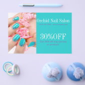 Elegante Esthetician SPA Nail Salon prijslijsten Flyer (Enkel)