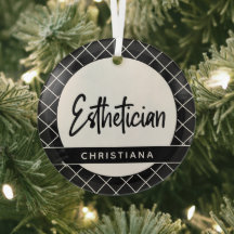 Elegante estheticus Beautician gepersonaliseerd