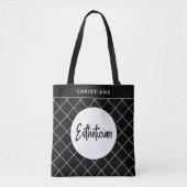 Elegante estheticus Beautician gepersonaliseerd Tote Bag (Voorkant)