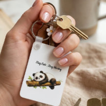 Elegante Esthetische Panda Cadeau – Eenvoudig Mini