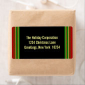 Elegante etiketten van het Terugkeeradres van de K (Insitu)