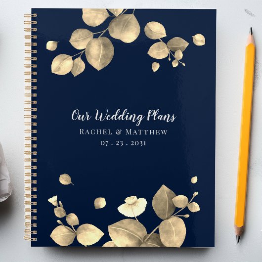 Elegante Eucalyptus Botanische Huwelijksplan Plann Planner