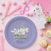 Elegante eucalyptus botanische papier Bord (Feest)