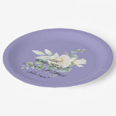 Elegante eucalyptus botanische papier Bord (Gekanteld)