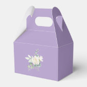 Elegante eucalyptus botanische zomerbruiloft bedankdoosjes (Voorkant Zijde)