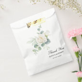 Elegante eucalyptus botanische zomerbruiloft bedankzakje (Gezegeld)