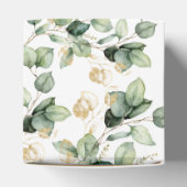 Elegante Eucalyptus Bruiloft Bedankdoosjes (Bovenkant)