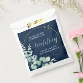 Elegante Eucalyptus Bruiloft Bedankzakje (Gezegeld)