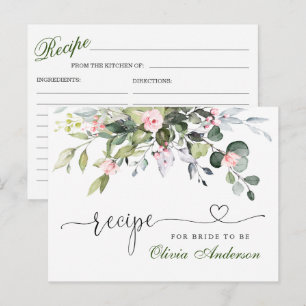 Elegante Eucalyptus Bruiloftsrecepten Kaart