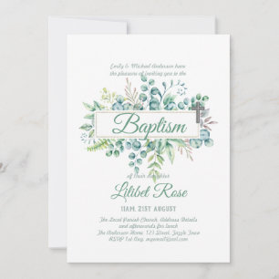 Elegante Eucalyptus Doop Christening Groene Decora