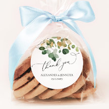 Elegante Eucalyptus Greenery gouden folie bruiloft