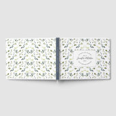 Elegante eucalyptus & groen bruiloft gastenboek (Volledig)