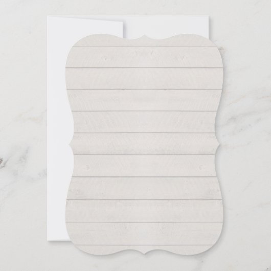 Elegante Eucalyptus groen rustieke houten Waterver Kaart (Achterkant)