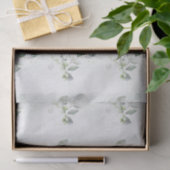 Elegante Eucalyptus Groen  Tissuepapier (Geschenk)