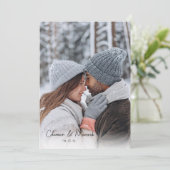 Elegante Eucalyptus Groene Klassiekers lettertype  Kaart (Staand voorkant)