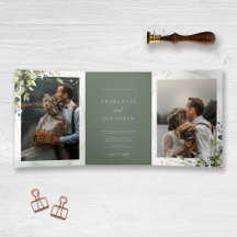 Elegante Eucalyptus Salie Groene Bloemen Huwelijk