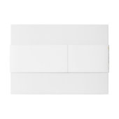 Elegante Eucalyptus Uitnodiging Buikband Uitnodigingen Wikkel (Achterkant Voorbeeld)