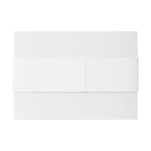 Elegante Eucalyptus Uitnodiging Buikband Uitnodigingen Wikkel (Achterkant Voorbeeld)