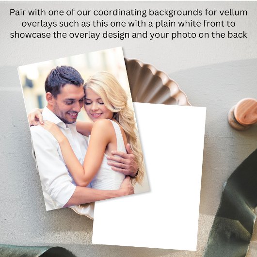 Elegante eucalyptus Waterverf Bewaar de datum Vellum Uitnodigingen