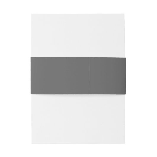 Elegante Eucalyptus Wedding Suite Belly Band Uitnodigingen Wikkel (Achterkant Voorbeeld)