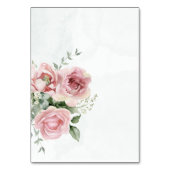 Elegante Eucalyptusbladeren Groene Goud Bruiloft Kaart (Achterkant)