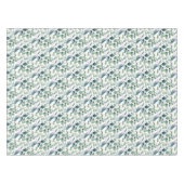 Elegante Eucalyptusbladeren Groene Tafel Runner Tafelkleed (Voorkant (Horizontaal))