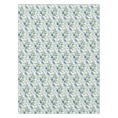 Elegante Eucalyptusbladeren Groene Tafel Runner Tafelkleed (Voorkant)