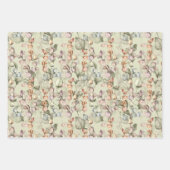 Elegante Eucalyptusbladeren Inpakpapier Vel (Voorkant 3)