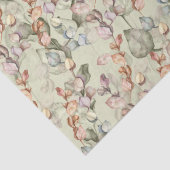 Elegante Eucalyptusbladeren Tissuepapier (Detail)