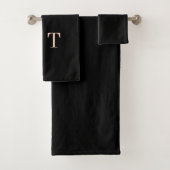 Elegante Executive DT Monogram Gouden Presidentiël Bad Handdoek (Insitu)