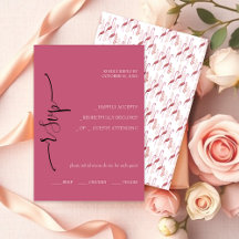 Elegante Exotische Roze Calligrafie