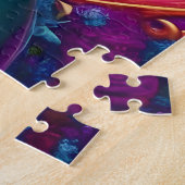 Elegante Exotische Vrouwen Puzzel - 520 stuks (Zijkant)