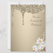 Elegante Extravaganza bruiloft uitnodiging Kaart (Voorkant)