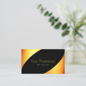 Elegante Eye Catching Look Professioneel en Stijlv Visitekaartje (Staand voorkant)