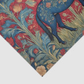 Elegante ezel William Morris geïnspireerd Patterne Tissuepapier (Detail)