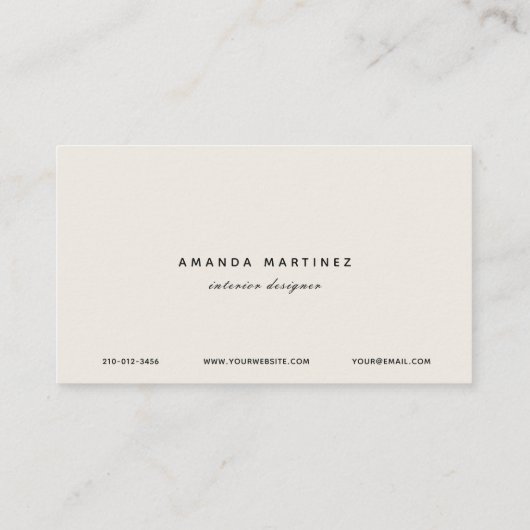 Elegante Falling Gold Ginkgo verlaat Visitekaartje (Achterkant)