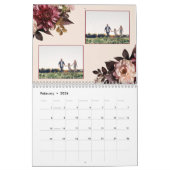 Elegante familie Floral Botanische Kalender (Feb 2026)